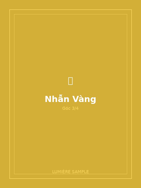 Nhẫn Vàng 18K Đính Kim Cương