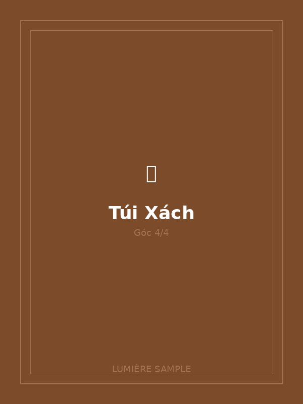Túi Xách Da Thật Cao Cấp